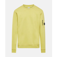 CP Company - Crew Neck Sweatshirt in Yellow