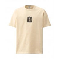 CP Company - Mercerized Twisted Graphic T-Shirt (Pistachio Shell)