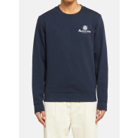 Aquascutum - Crew Neck Sweatshirt in Navy