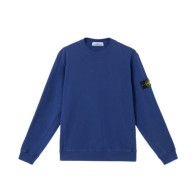 Stone Island - Crew Neck Sweatshirt in Marine Blue