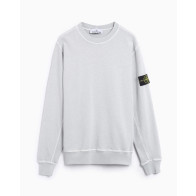 Stone Island - Crew Neck Sweatshirt in Pearl Grey