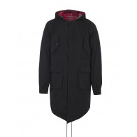 Merc London - Tobias Fishtail Parka (Black)