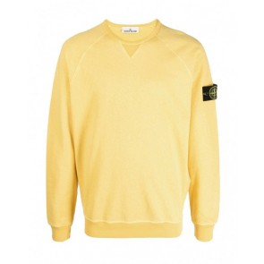 Stone Island - Crew Neck Sweatshirt in Yellow (781566360)