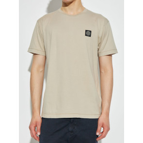 Stone Island - Patch Logo T-Shirt in Desert
