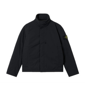 Stone Island - Padded Micro Twill Jacket in Black