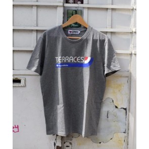 Terraces - ''Stripes'' T-Shirt in Grey