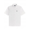 Fred Perry - SS Oxford Shirt in White (M2701)