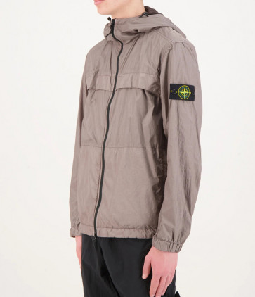 Stone Island - Crinkle Reps R-NY Jacket in Dove Grey (801540922)