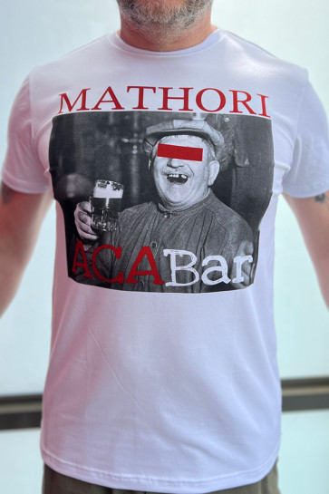Mathori London - ACA Bar White T-Shirt