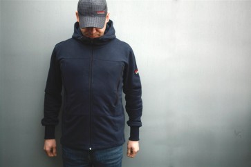 Mathori London - Zip Hoodie in Navy Blue (Limited Edition)