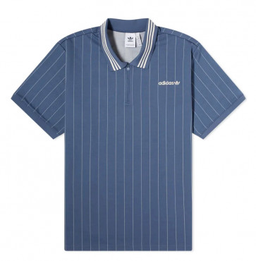 Adidas Originals - Zip Polo Shirt (Ink)