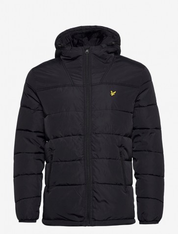 Lyle & Scott - Wadded Jacket in Jet Black