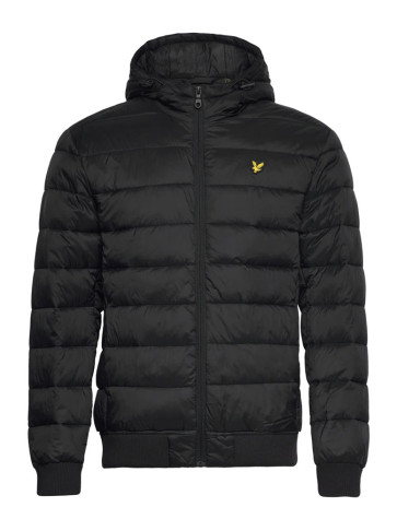 Lyle & Scott - Puffer Jacket in Jet Black
