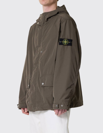 Stone Island - Micro Twill Jacket in Olive Green