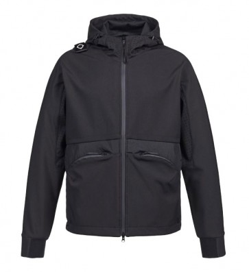 MA.Strum - Softshell Hooded Jacket (Jet Black)