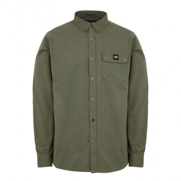 Weekend Offender - Postiano Shirt (Dark Khaki)