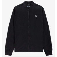 Fred Perry - Padded Track Jacket in Black