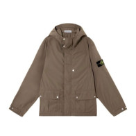 Stone Island - Micro Twill Jacket in Olive Green