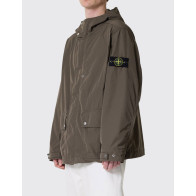 Stone Island - Micro Twill Jacket in Olive Green