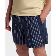 Lyle & Scott - Multi Stripe Swim Short in Navy