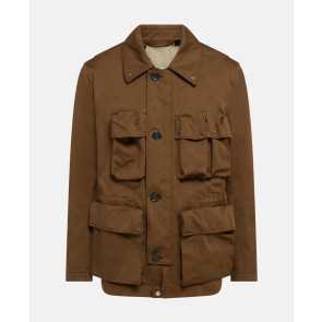 Ten C - Multipocket Jacket in Coffee