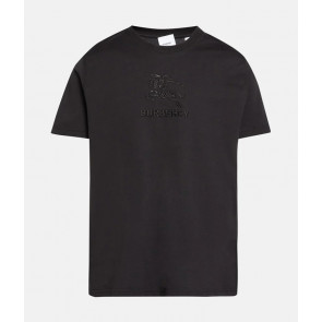 Burberry - EKD Cotton T-Shirt in Black