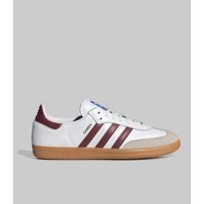 Adidas Originals - Samba OG (White / Collegiate Burgundy) 
