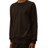 CP Company - Diagonal Raised Fleece Crewneck Lens Sweatshirt (Black)