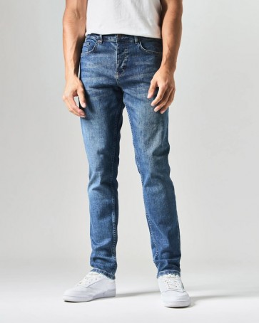 Weekend Offender - 444 Tapered Washed Vintage Denim Jeans