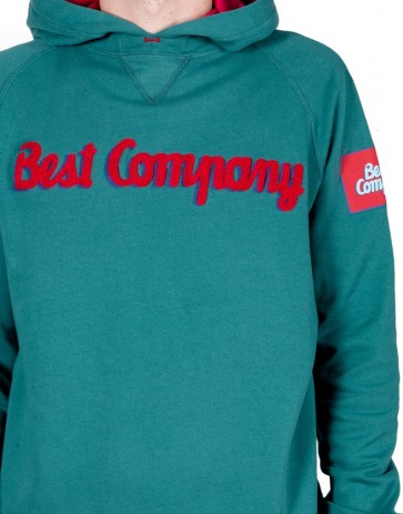 Best Company - Hooded Sweatshirt (Verde Maine)