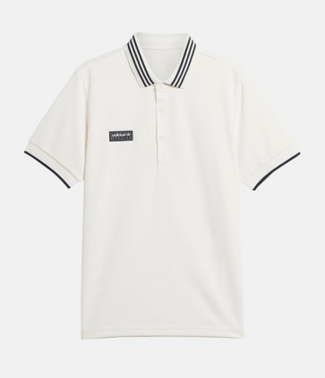 Adidas Spzl - Polo Shirt in White