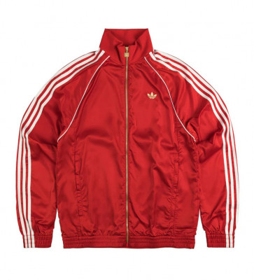 Adidas Originals - Premium Track Top in Red