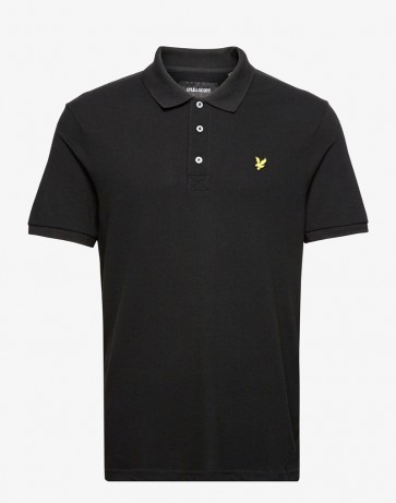 Lyle & Scott - Polo Shirt in Jet Black