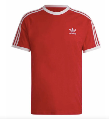 Adidas Originals - Adicolor Classics 3-Stripes T-Shirt in Red