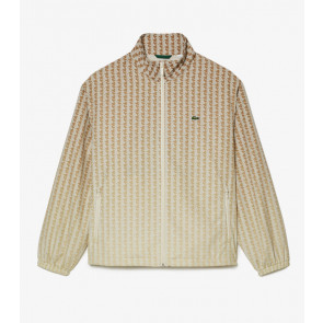Lacoste - Monogram Print Ombre Effect Jacket 