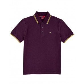 Merc London - Card Polo Shirt (Wine)