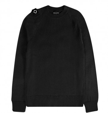 MA.Strum - Crew Neck Knit (Jet Black)