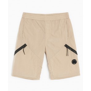 CP Company - Chrome-R Zipped Shorts in Beige 