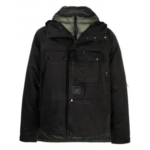 CP Company - Layered Zip-up Hooded Jacket (15CLOW011A)
