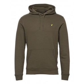 Lyle & Scott - Pullover Hoodie in Olive