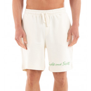 Lyle & Scott - Embroidered Shorts in Off White 