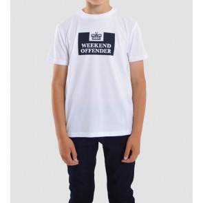 Weekend Offender - Kids Prison T-Shirt (White)