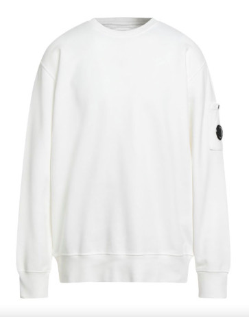 CP Company - Lens Sweatshirt in White