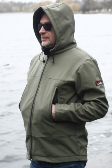 Mathori London - Softshell Jacket in Olive Green