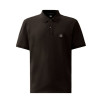 CP Company - Stretch Piquet Logo Polo in Black