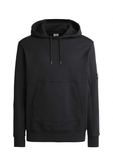 CP Company - Lens-detail Hoodie in Black