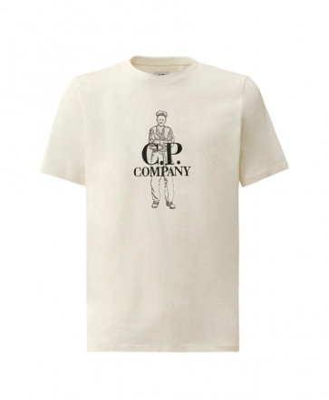 CP Company - 1020 Jersey Sailor T-Shirt (Pistachio Shell)