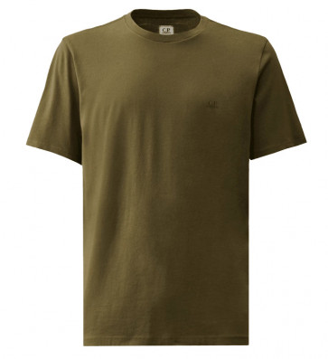 CP Company - 30/1 Back Goggle T-Shirt in Military Green