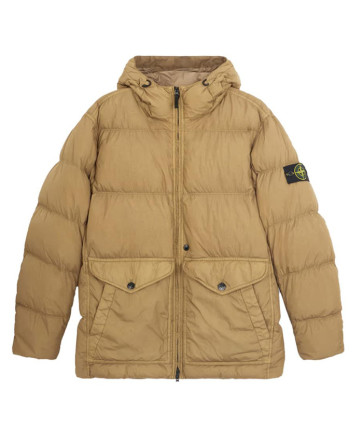 Stone Island - Crinkle Reps Hooded Down Jacket