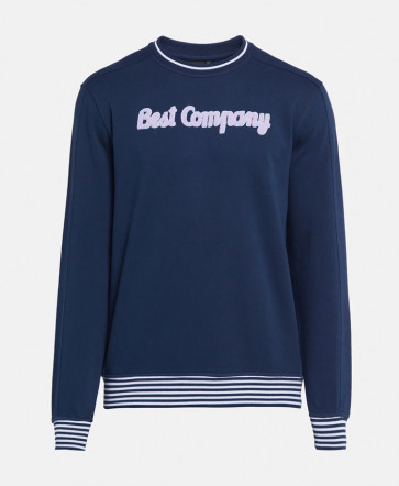 Best Company - Crew Neck Sweatshirt in Navy